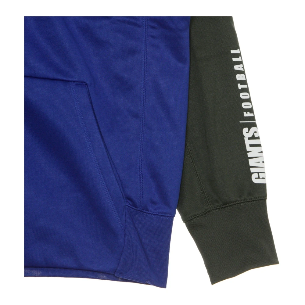 Nike Hoodie Tracksuit Jacket met Mascot Logo Blue Heren