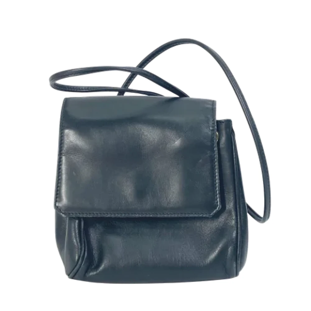 Dior Vintage Pre-owned Leather dior-bags Black Dames