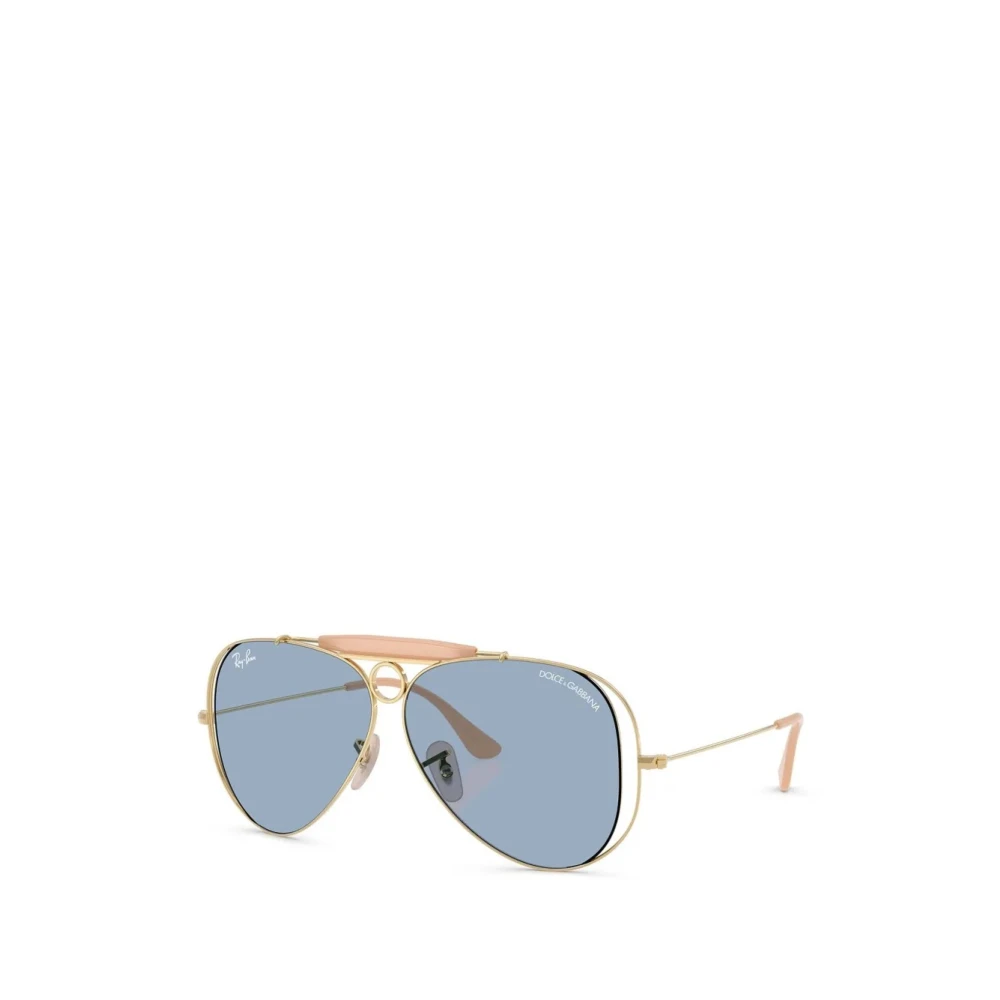 Ray-Ban Unisex Yellow Sunglasses, 58 Mm, Shooter Sunglasses