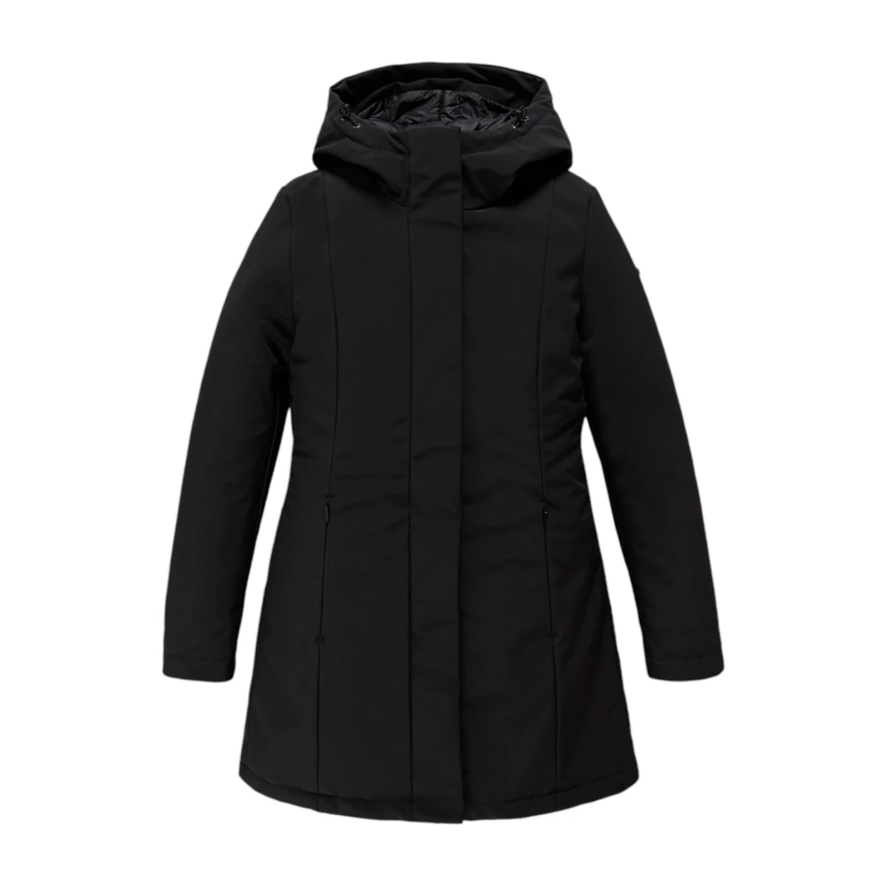 RefrigiWear Zwarte Bontjas Black Dames