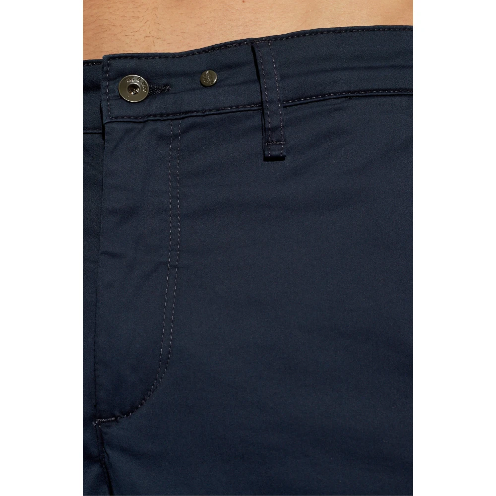 Rag & Bone Saffier katoenen shorts Blue Heren