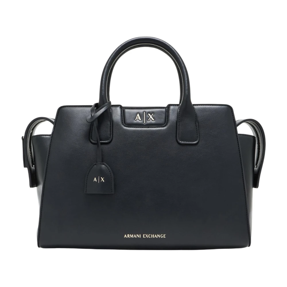 Armani Exchange Large Handbag - Female - Handbags - Black - One Size - Bags - Image 2