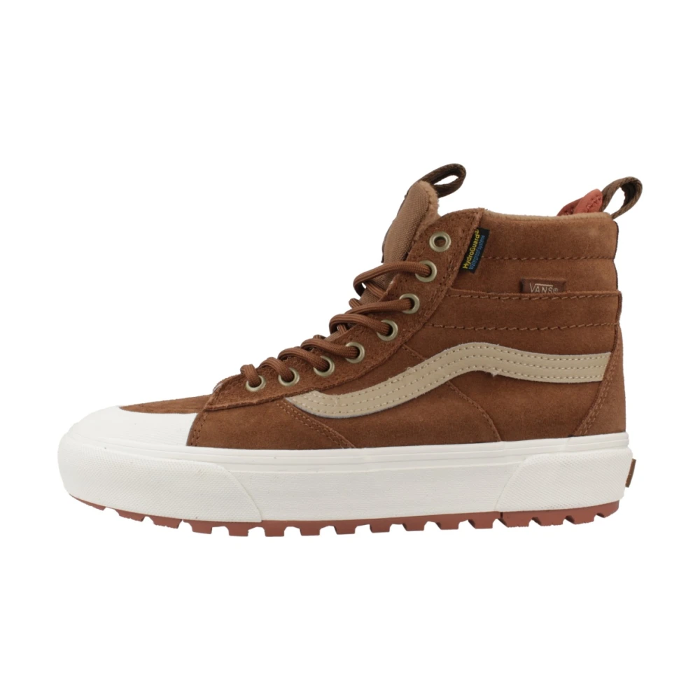 Vans Women's Brown Sneakers, 3 Uk, Waterproof Sk8-Hi Trainers