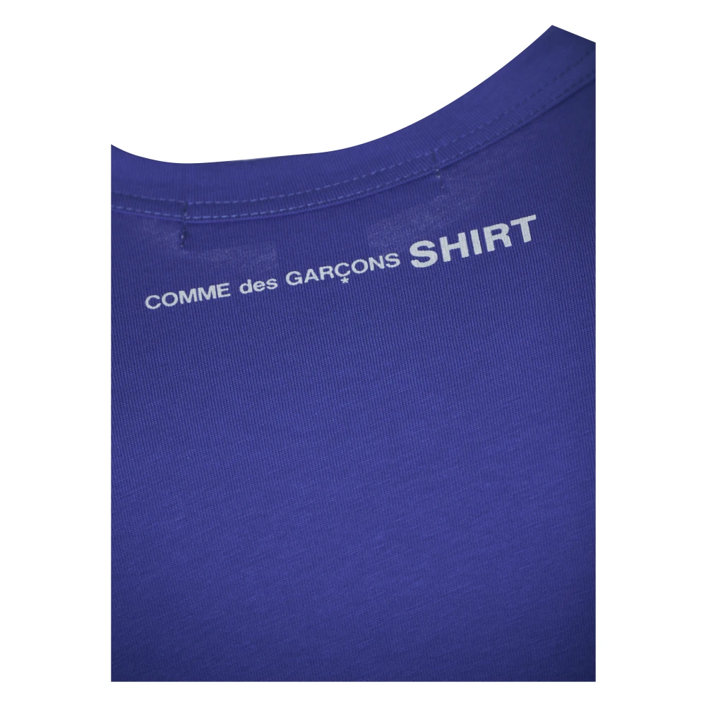 Comme des Garçons Stijlvolle T-shirts en Polos Collectie Blue Heren
