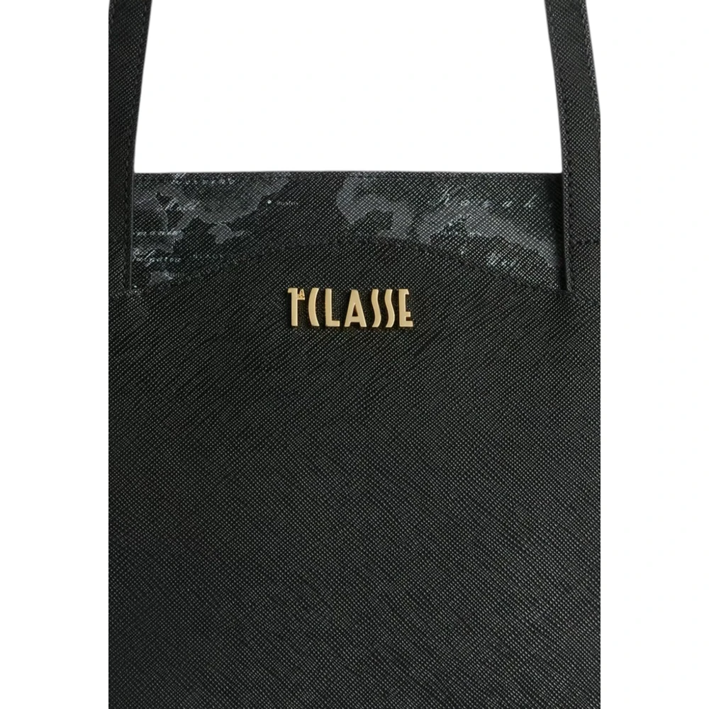 Alviero Martini 1a Classe Digital City Shopping Grande Tas Black Dames