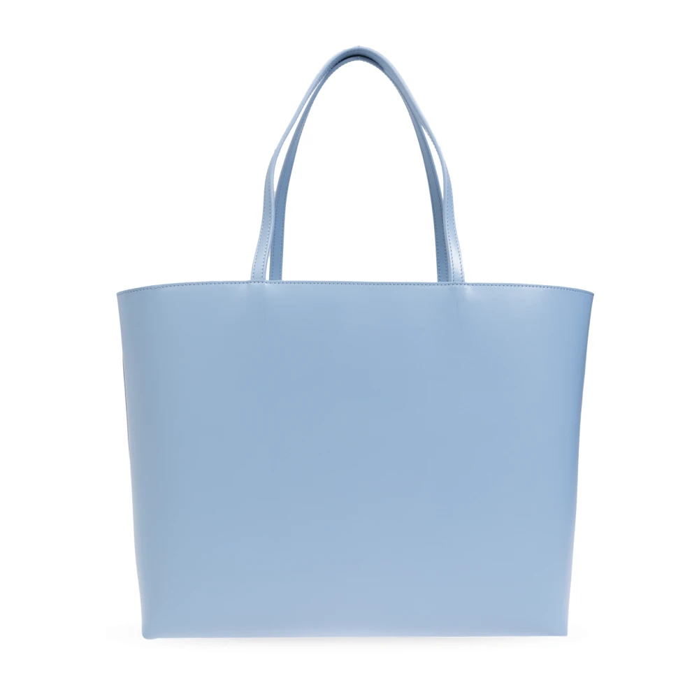 Dolce & Gabbana Tas DG Logo type Shopper Blue Dames