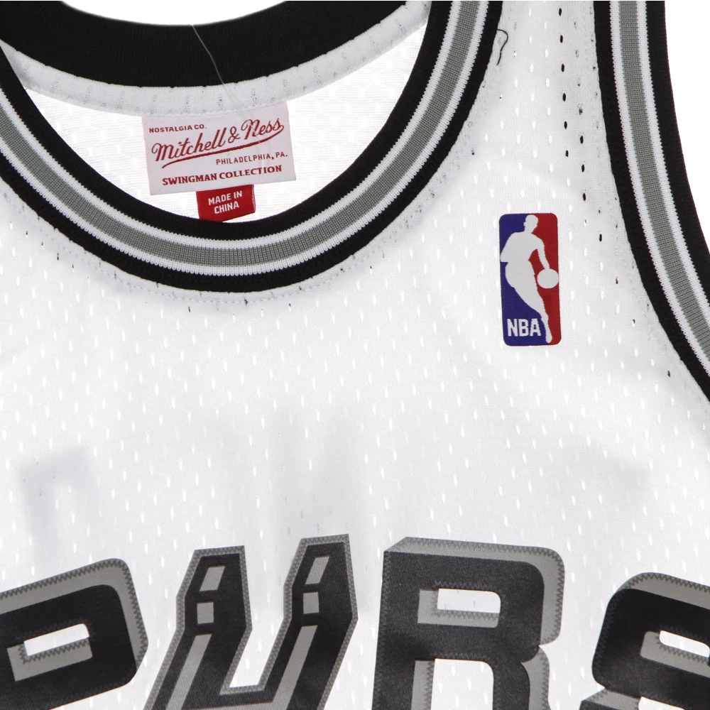 Mitchell & Ness Tim Duncan NBA Swingman Tank Top White Heren