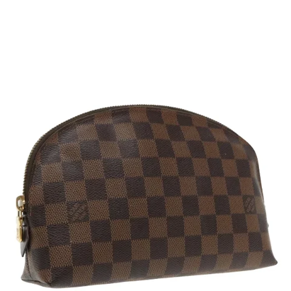 Louis Vuitton Vintage Pre-owned Canvas pouches Brown Dames