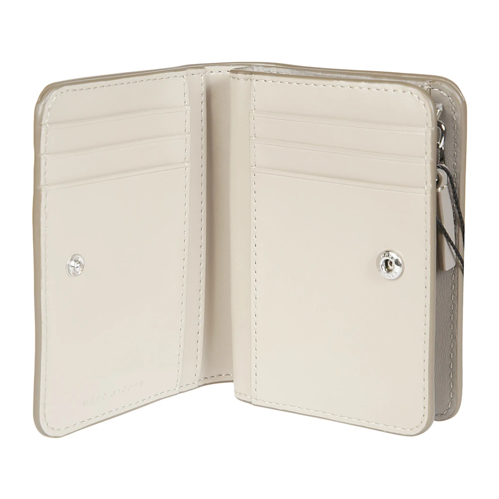 Marc Jacobs Stijlvolle Mini Portemonnee White Dames