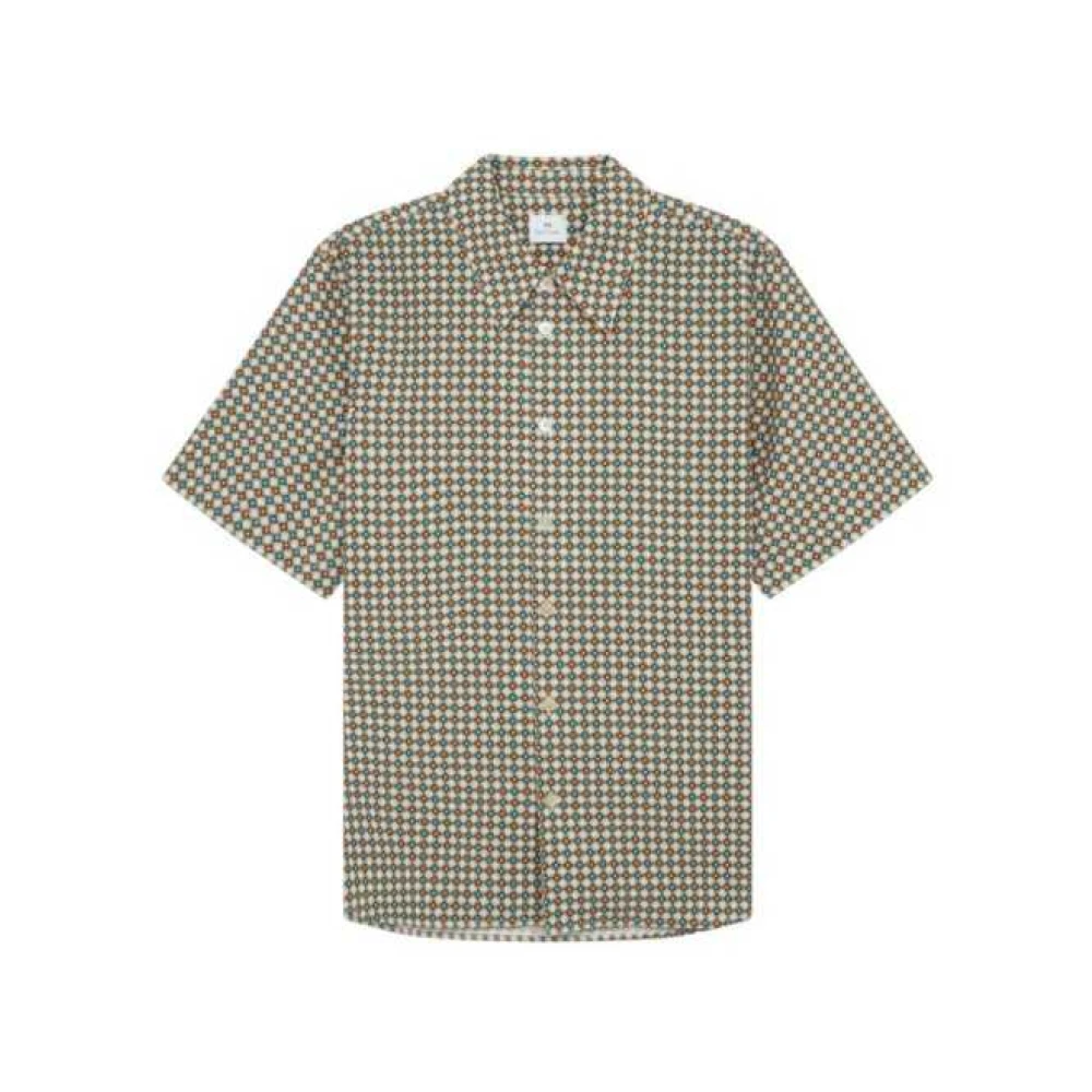 Paul Smith Herren Multicolor Shirts, Mehrfarbig, Sgröße: