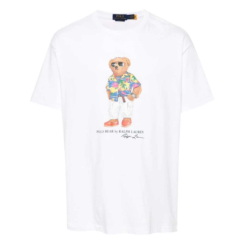 Ralph Lauren Polo Bear T-shirt White Heren