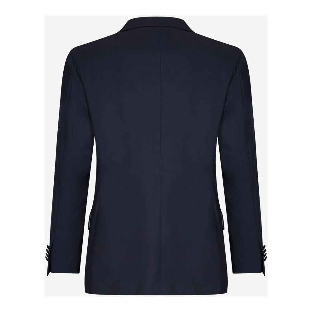 Boglioli Blauwe Single-Breasted Blazer en Broek Blue Heren