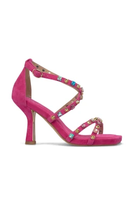 Studded Heeled Sandal