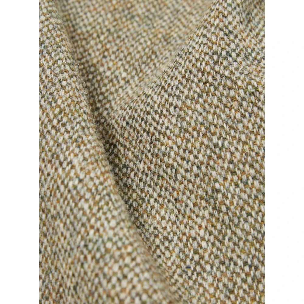 Universal Works Harris Tweed Bakers C Jas Olijf Beige Heren