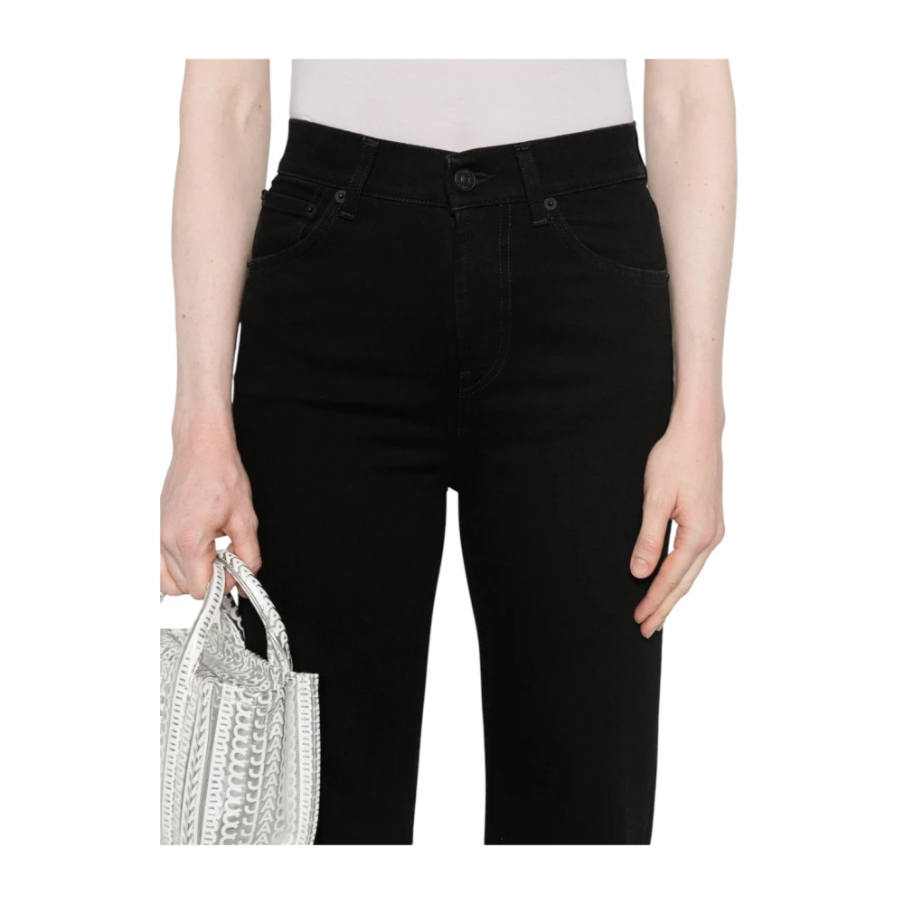 Dondup Klassieke Denim Jeans voor Mannen Black Dames