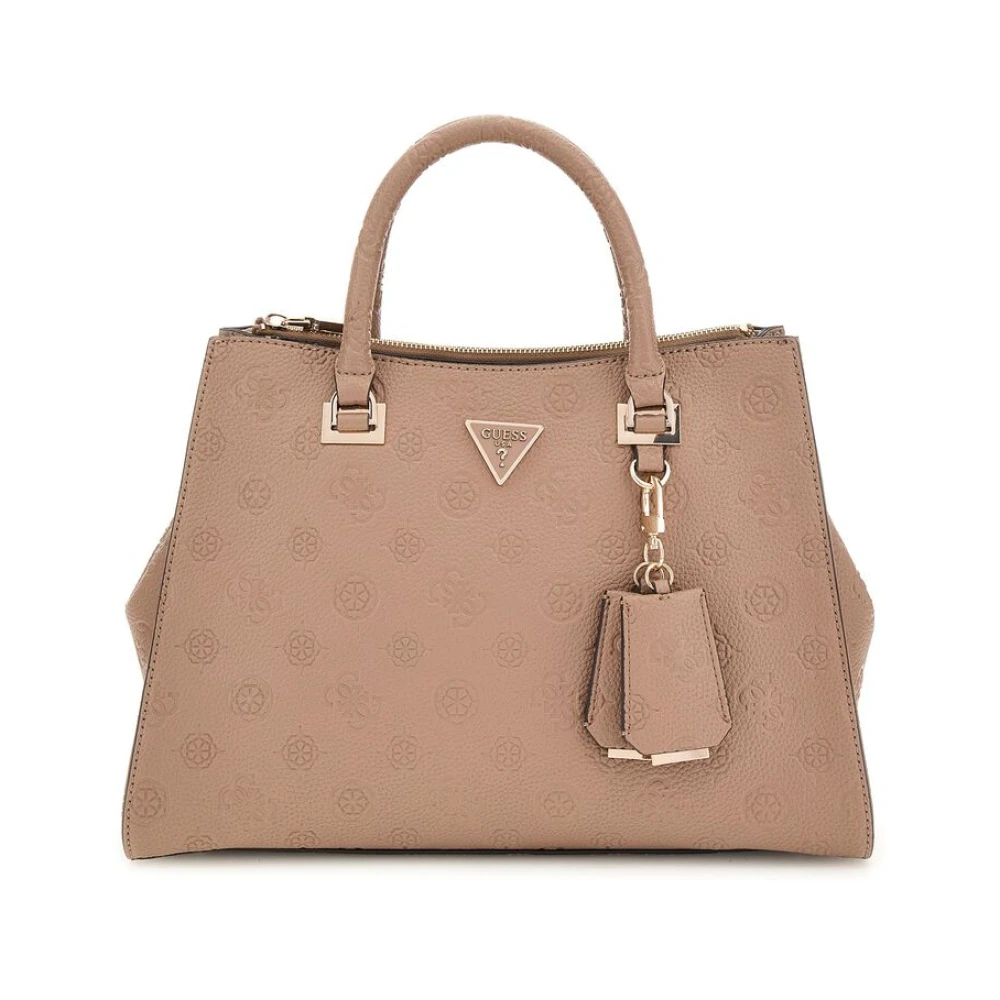 Guess Omkeerbare Donkere Taupe Schoudertas Brown Dames