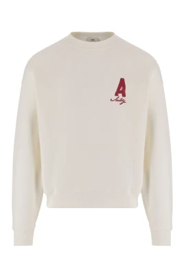 HERITAGE Sweatshirt i bomull med logotyp