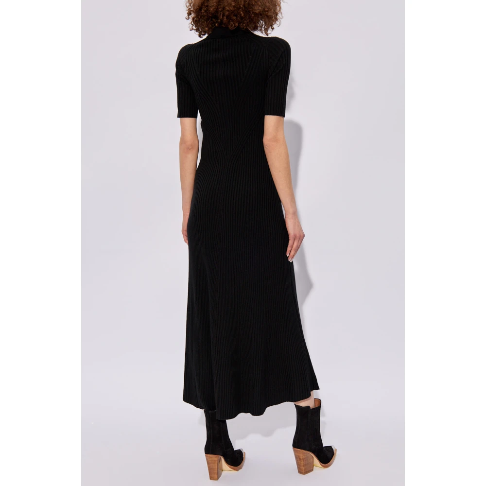 Zadig & Voltaire Lysa wollen jurk Black Dames