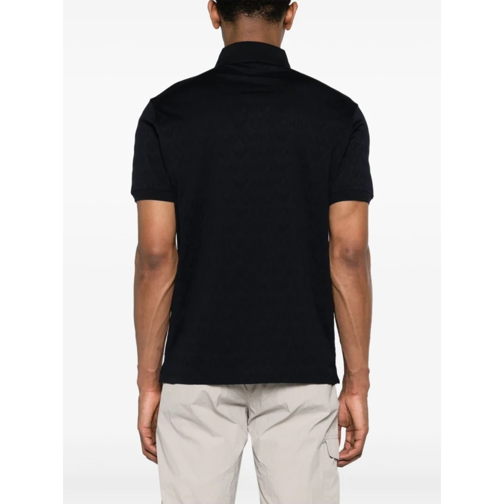 Emporio Armani Polo Shirts Black Heren