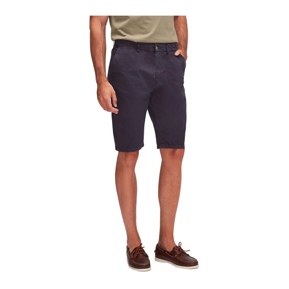 7 For All Mankind Shorts de sport décontractés pour hommes Blue Heren