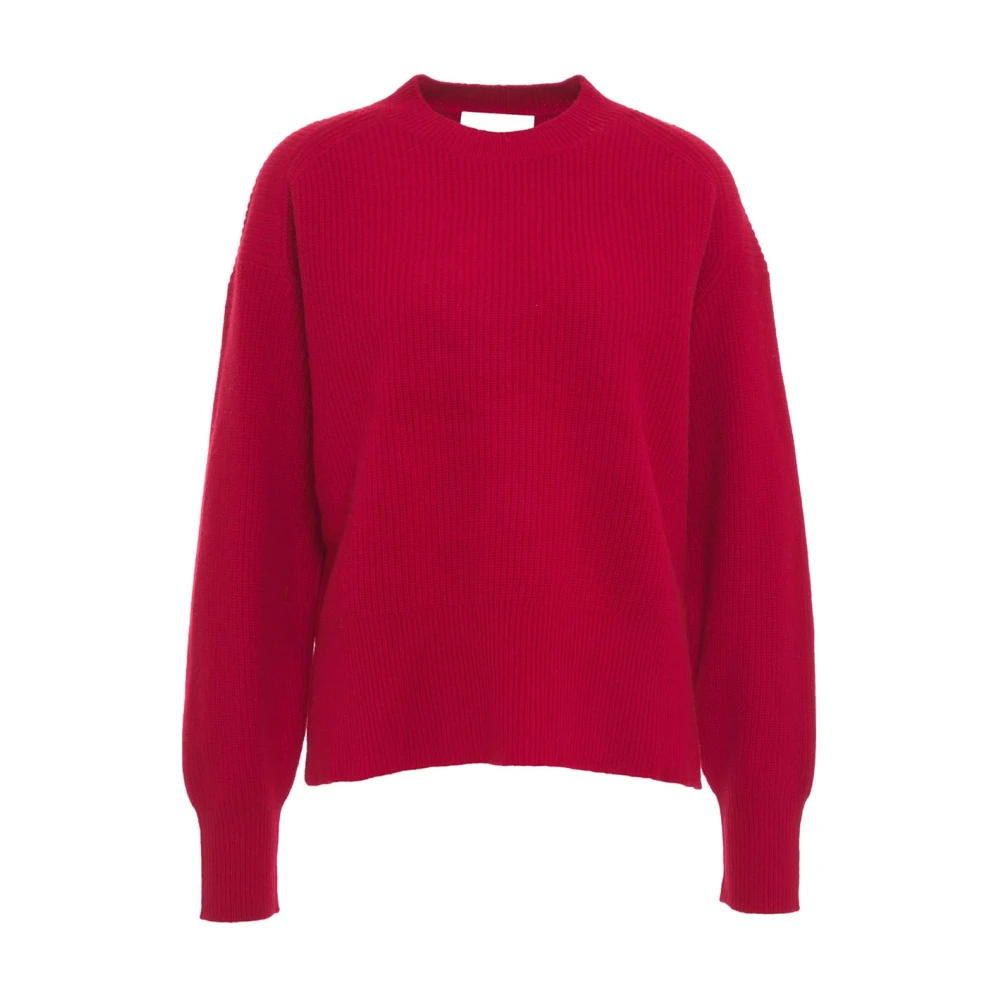 Closed Rode Wollen Pullover Gebreide Aw24 Red Dames