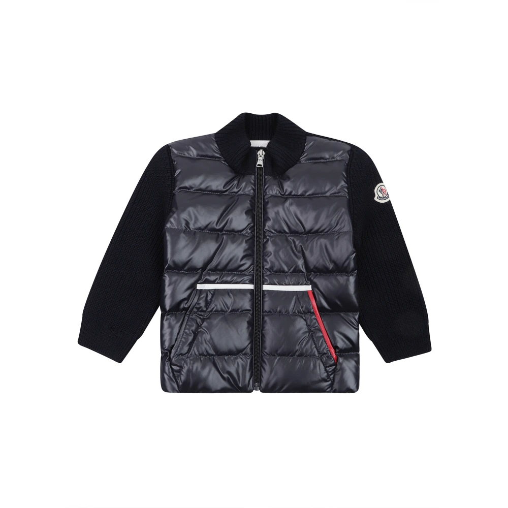 Moncler , Winter Jackets, Male, Blue, 3 Y, Jumper