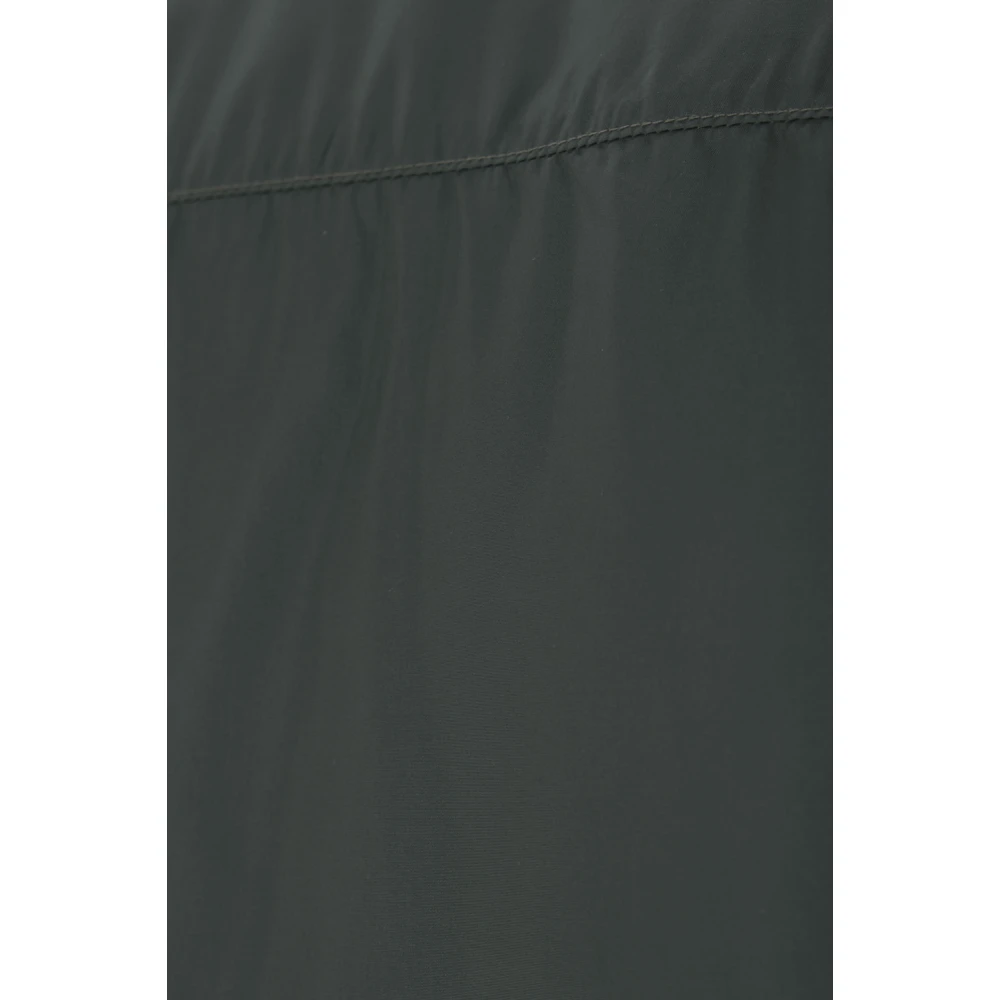 Aspesi Groene Nylon Thermore Jas Overhemd Green Heren