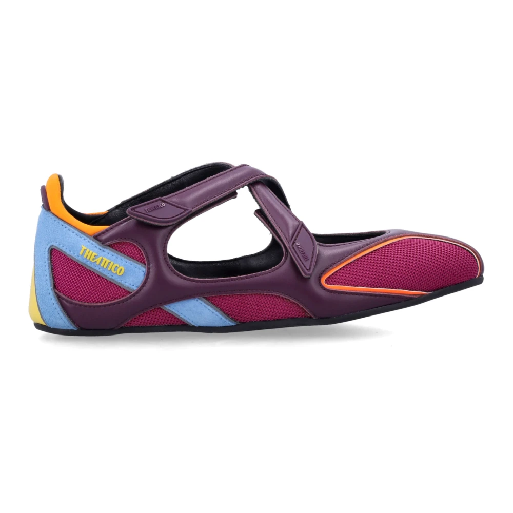 The Attico Multicolor Ballerina Shoes, Female, 7 Uk, Floor 01 Ballerina