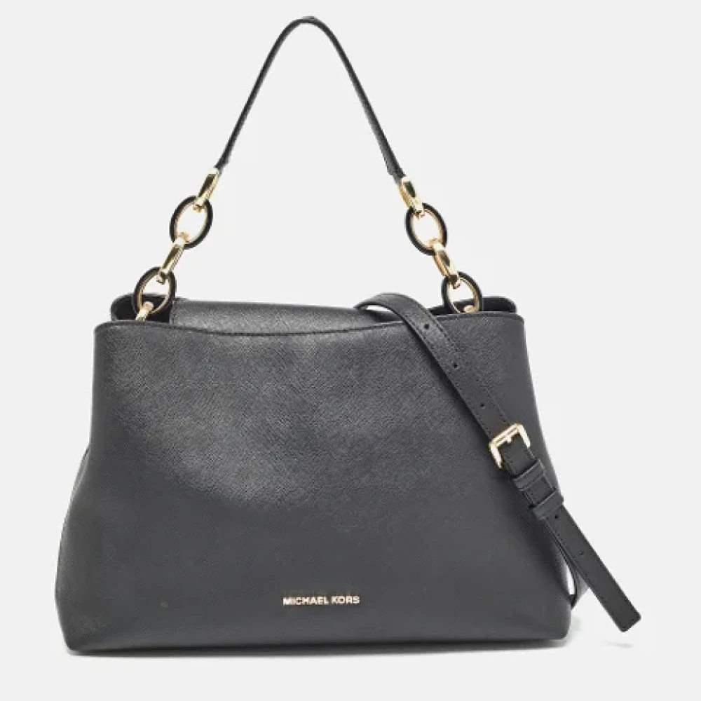 Michael Kors Pre-owned Leather shoulder-bags Black Dames