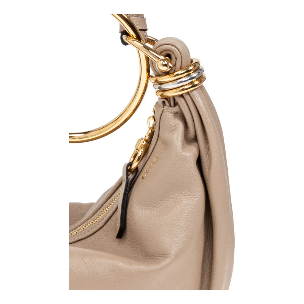 Chloé Handtas Armband Klein Beige Dames