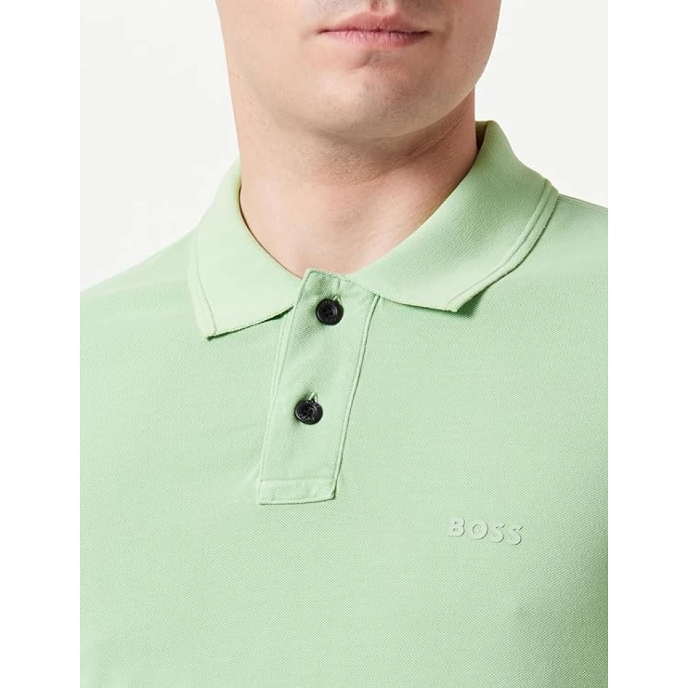 Boss Klassiek Poloshirt Green Heren