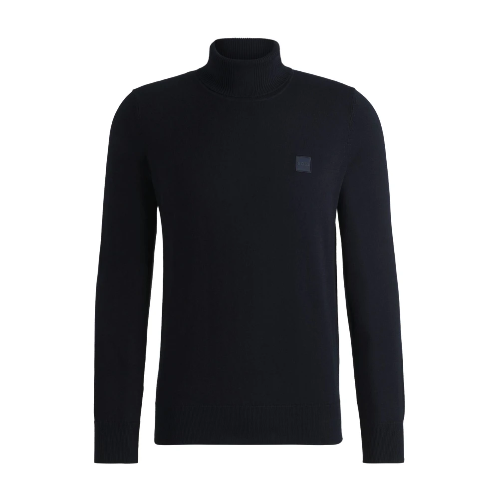 Hugo Boss Blauwe Coltrui van Kasjmier Blue Heren