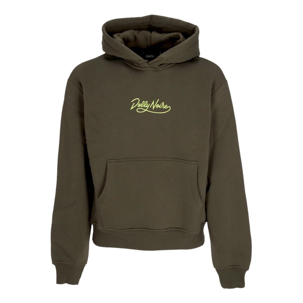 Dolly Noire Bosnacht Hoodie met voorzak Brown Heren