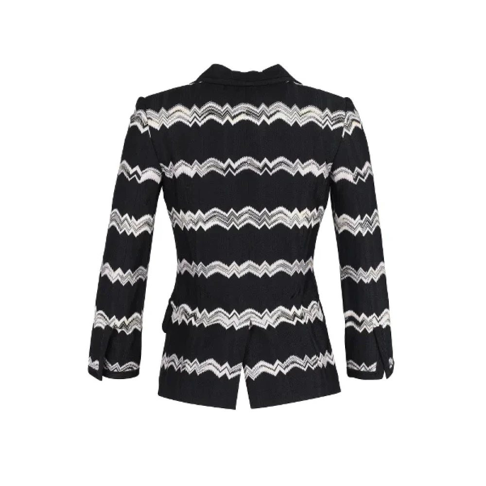 Missoni Pre-owned Polyester outerwear Black Dames