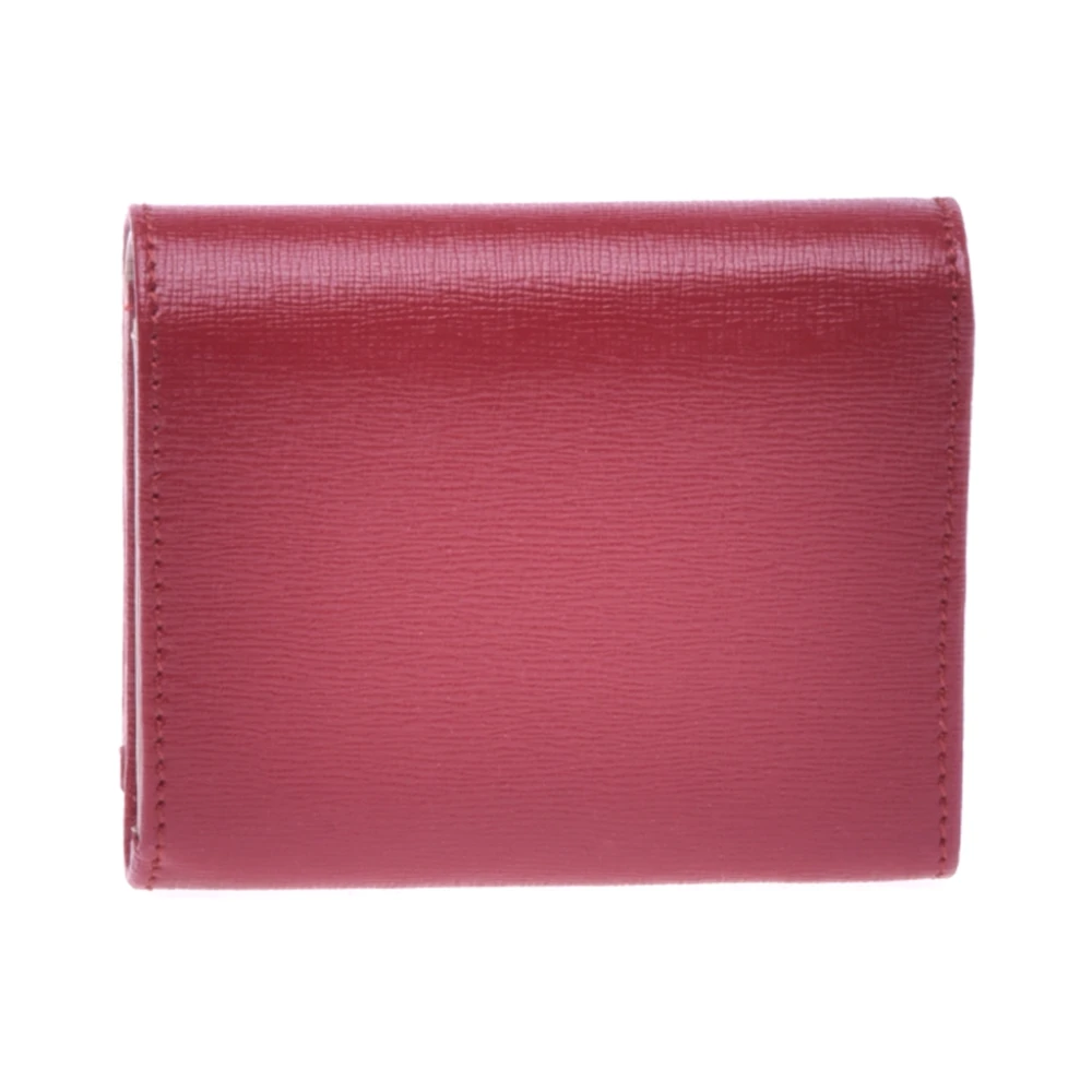 Baldinini Portemonnee in Rood Saffiano Pink Dames