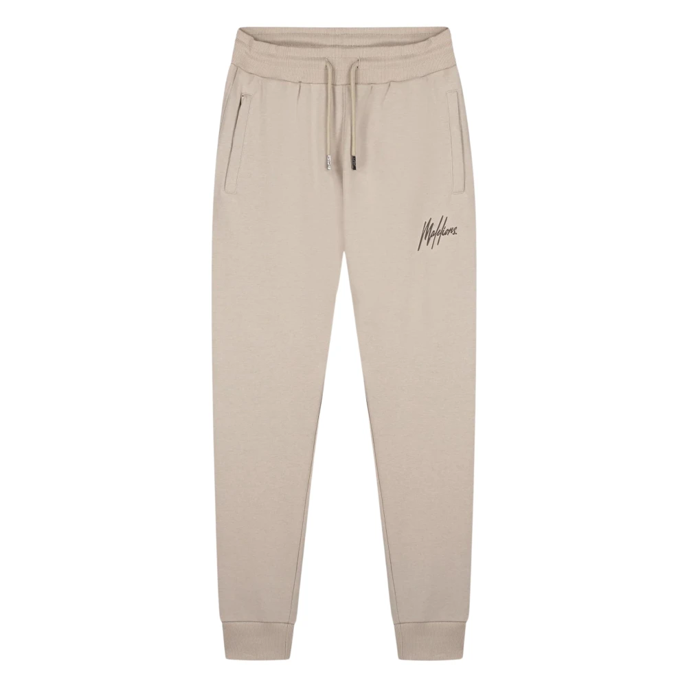 Malelions Beige Joggingbroek Mm1-Aw24-11 Herenlions Beige Heren
