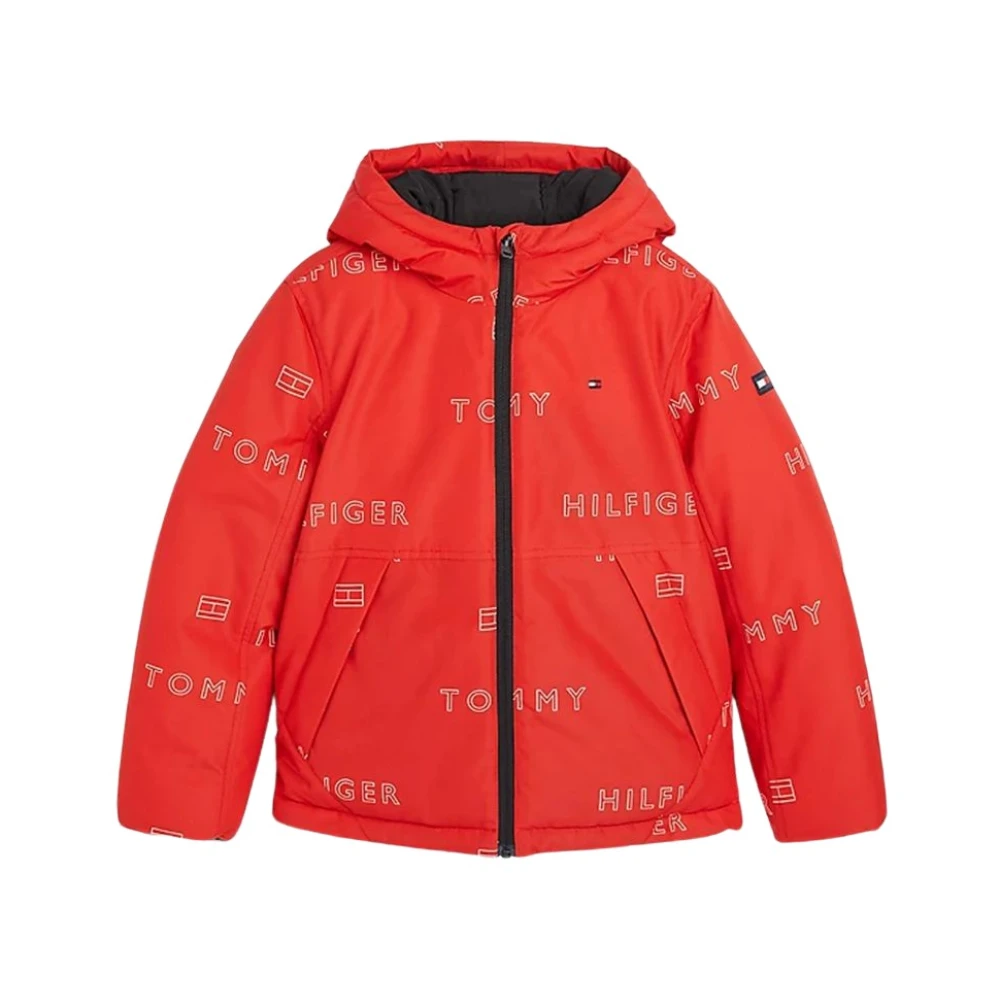 Tommy Hilfiger Lätt jacka med huva Red, Pojke