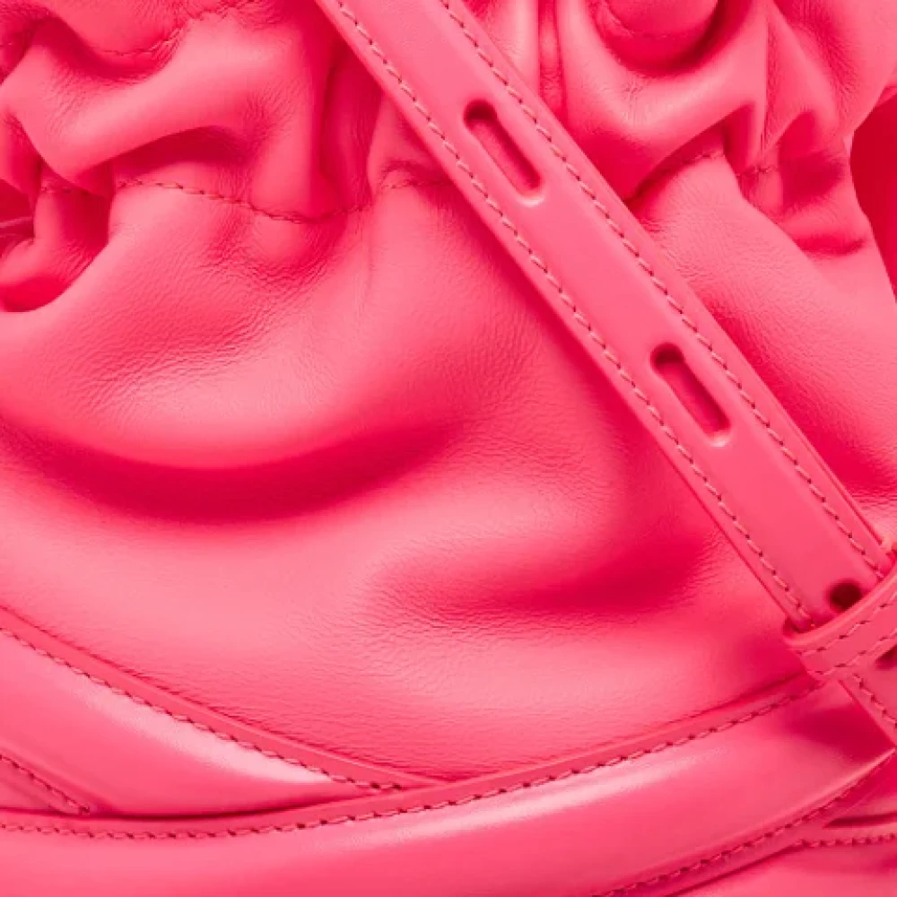 Alexander McQueen Pre-owned Leather shoulder-bags Pink Dames