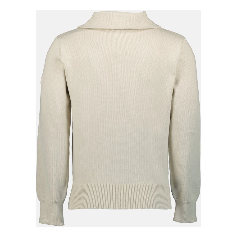 Courrèges Beige Zip-Up Sweater Lente-Zomer 2025 Beige Heren