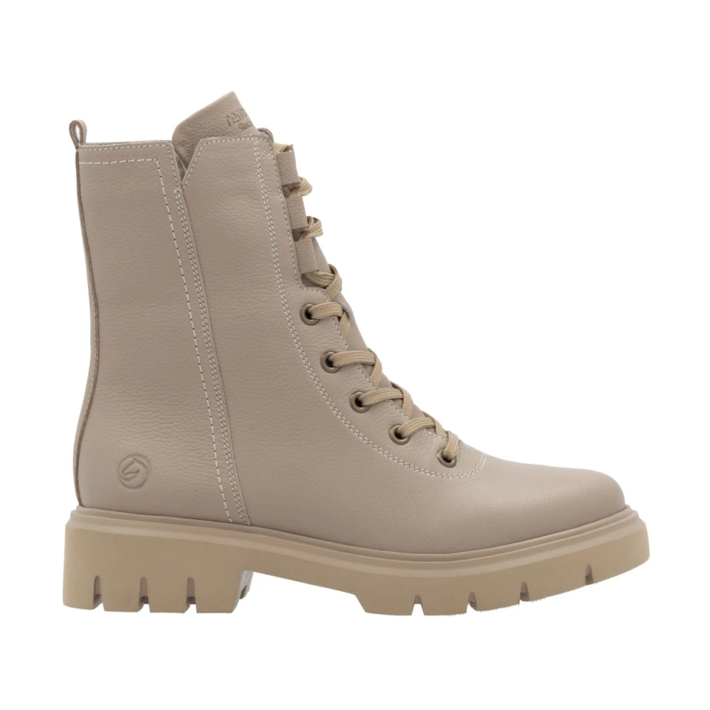 Remonte Women's Brown Lace-Up Boots, 6 Uk, Casual Ankle Boots For