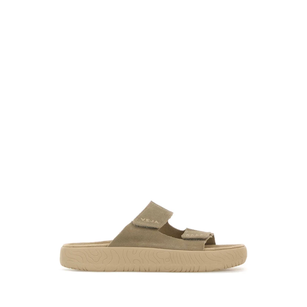 Veja Women's Gray Sliders, 11 Uk, Etna Suede Sandal