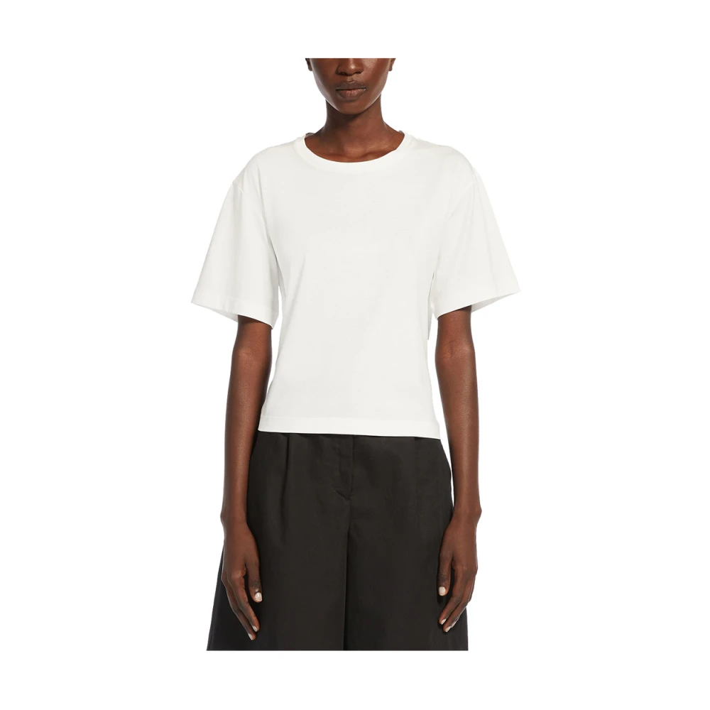 Max Mara Weekend Witte T-shirt en Polo White Dames