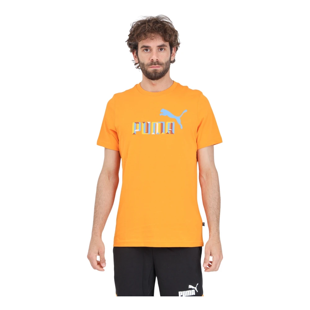 Puma T-Shirts Orange Heren