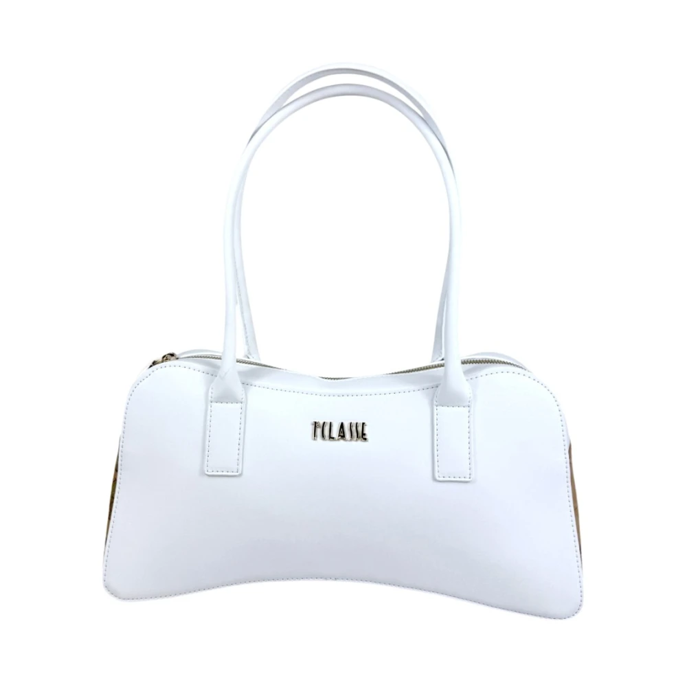 Alviero Martini 1A Classe Women's White Geo Harmonia Sottospalla - Shoulder Bags - One Size - Bags