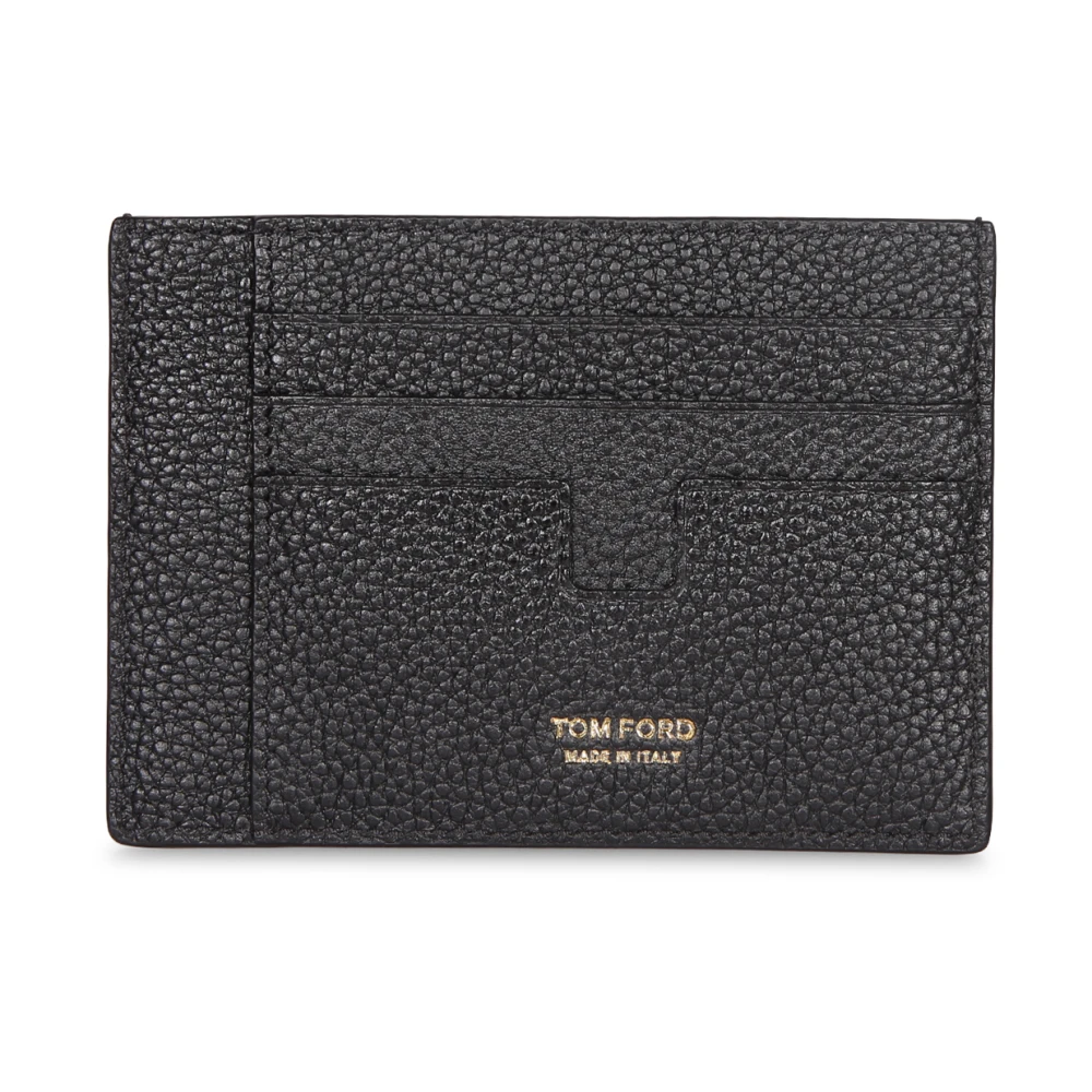 Tom Ford - Grobleder Großer Kartenhalter - Accessories - Herren - Schwarzk - One Size - Bild 4