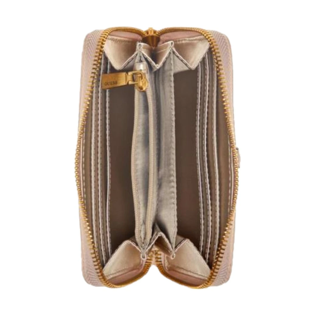 Guess Portemonnee met rits Brown Dames