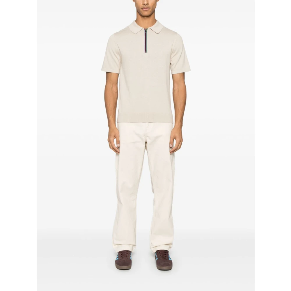 PS By Paul Smith Wit T-shirt en Polo Beige Heren