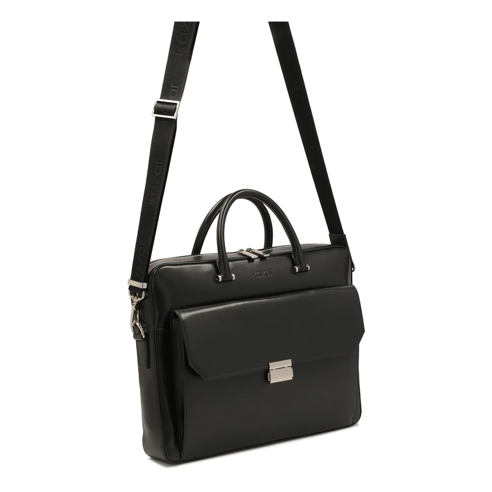 Kazar Leren tas voor heren Black Heren