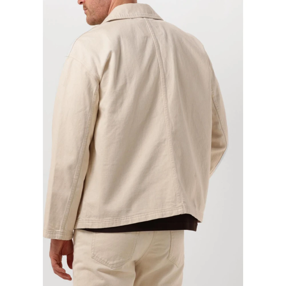 American vintage Ecru Overshirt Datcity Beige Heren