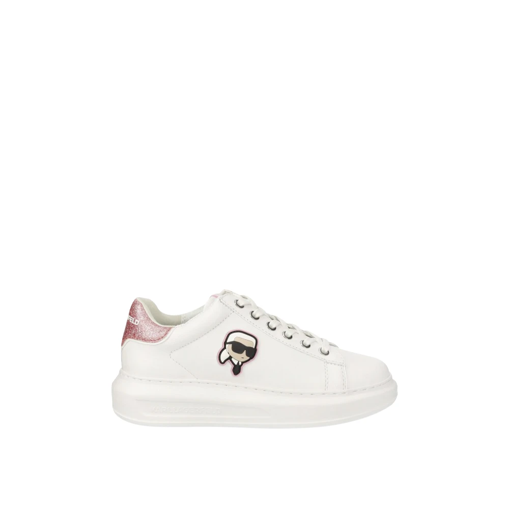 Karl Lagerfeld Ikon NFT Kapri Sneakers Dames Schoenen Wit